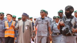 Customs CG inspects Mando headquarters construction site (Pictures)