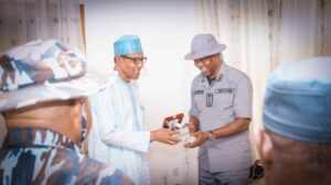 CGC Adeniyi Strengthens Ties: Visits Former President Buhari, Emir of Daura (Photos)