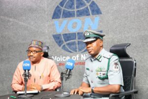 Customs CGC visits VON, pledges support for public awareness (Pictures)