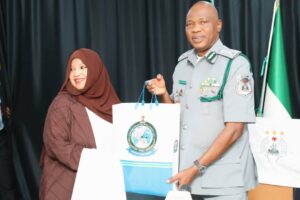 CGC Adeniyi meets NFIU DG, reiterates commitment to enhance border security (Pictures)