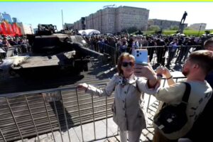 Russia showcases captured Western military hardware in open-air exhibition