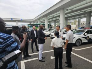 Modernisation Mission: Customs CG tours Huawei HQ,  Lantan Port (Pictures)