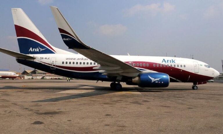 Arik aircraft grounded by NAMA over $2.5M debt to Atlas petroleum