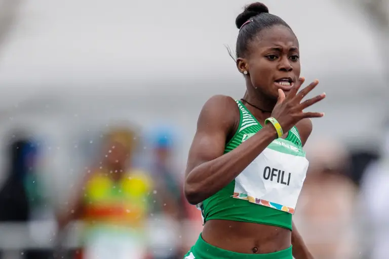 Ofili reaches women’s 200m finals as wrestler Oborududu aims for bronze in women’s 68kg freestyle