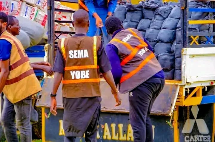 Yobe govt provides aid to displaced Mafa community (Pictures)