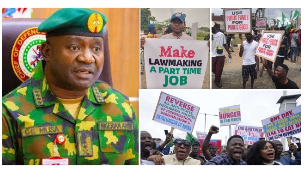 Military calls for media blackout on EndBadGovernance protests