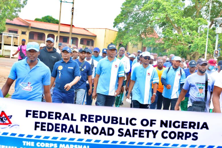 Customs, FRSC stage 5km walk to promote work-life balance (Pictures)