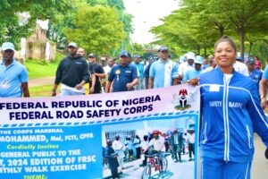 Customs, FRSC stage 5km walk to promote work-life balance (Pictures)