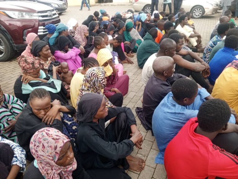 Abuja Clash: Police parade arrested shiites (PHOTOS)