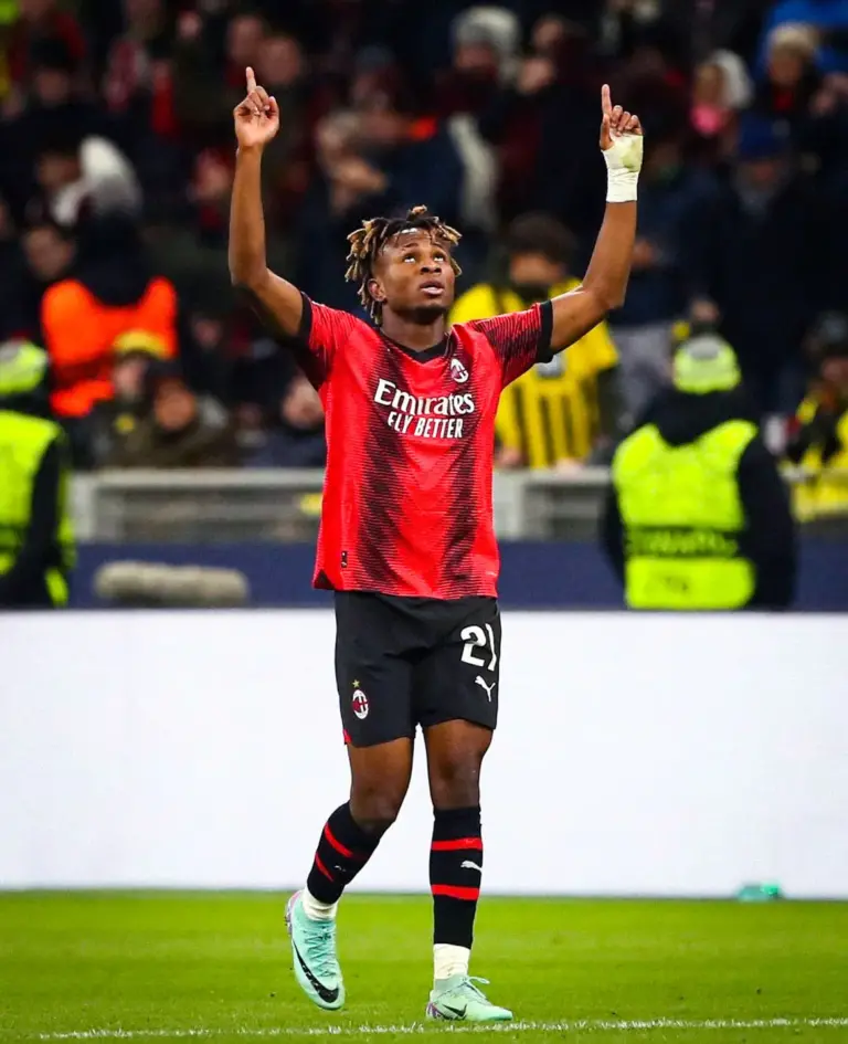 Chukwueze champions AC Milan's victory with decisive goal against Real Madrid