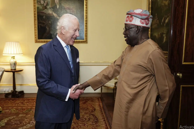 Tinubu meets King Charles at Buckingham Palace