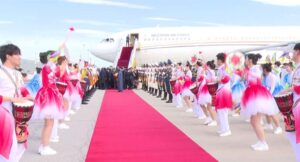 President Tinubu arrives in China on state visit (Pictures)