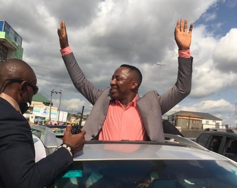 Sowore released after arrest at Lagos airport