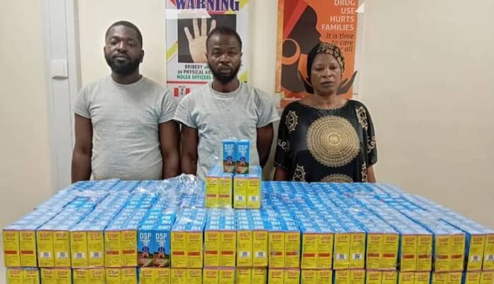 NDLEA arrests auto parts dealer, businesswoman over UK-bound opioids, cocaine