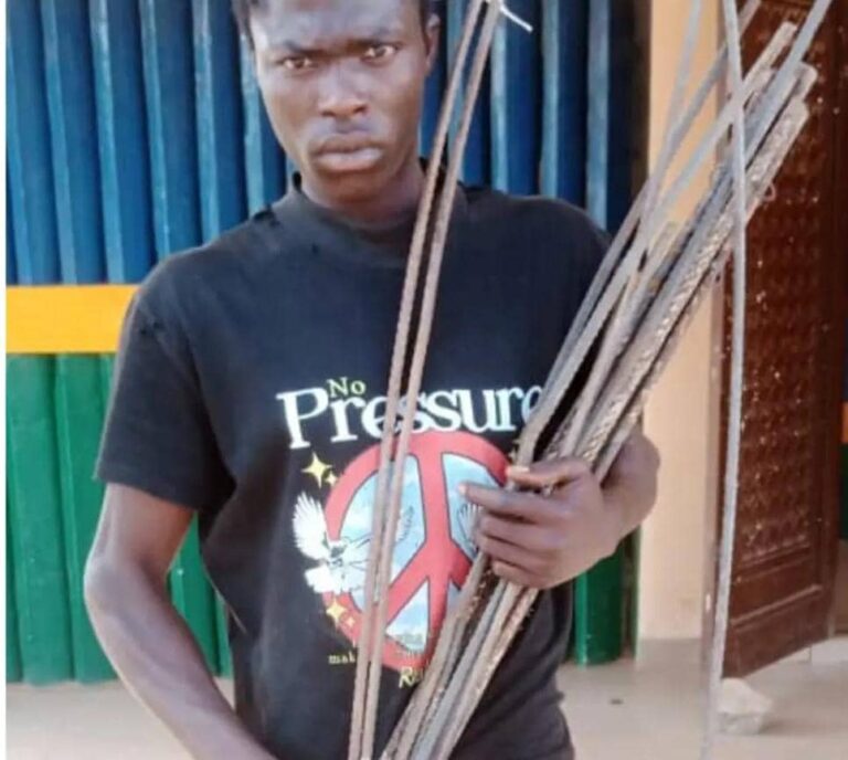 21-year-old in police custody for desecrating graves, stealing iron rods