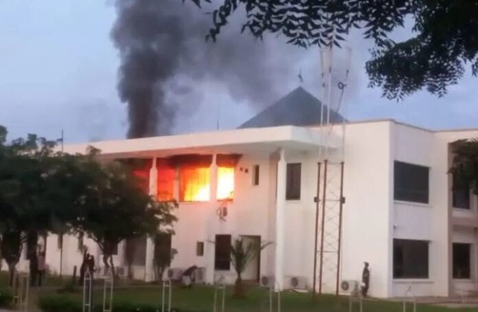 Fire destroys Katsina Government House