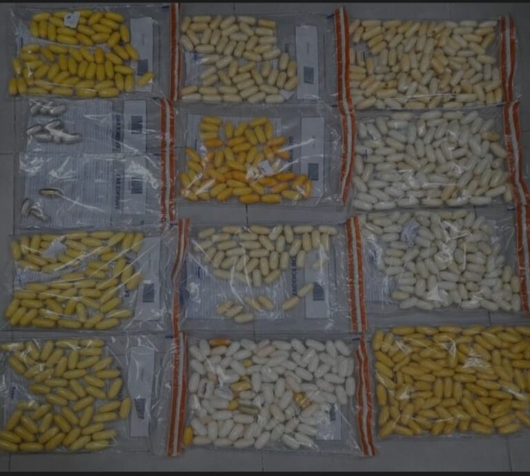 NDLEA intercepts ex-con with 817 excreted pellets of cocaine at Lagos airport