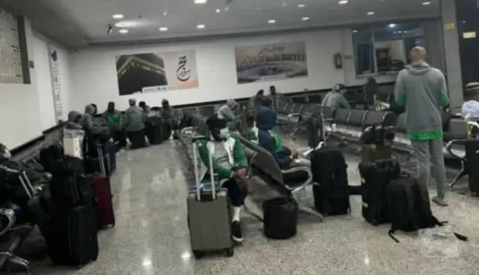 Super Eagles atranded at Libyan aiirport