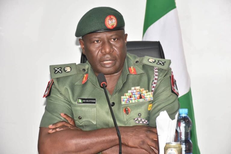 Meet Gen. Oluyede, Nigeria's new acting Chief of Army Staff