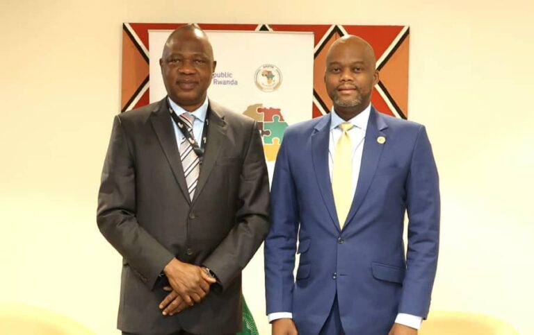 Customs boss, AfCFTA Secretary General strengthen ties to boost intra-African trade (Pictures)