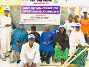 Neptune Prime, Wole Soyinka Centre advocate for disability rights in Maiduguri (Pictures & Videos)