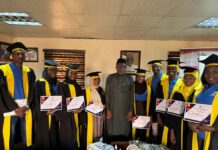 Neptune Prime CEO presents certificates to beneficiaries of professional courses, sends off staff, Barr. Hafsat Muye (pictures/video)