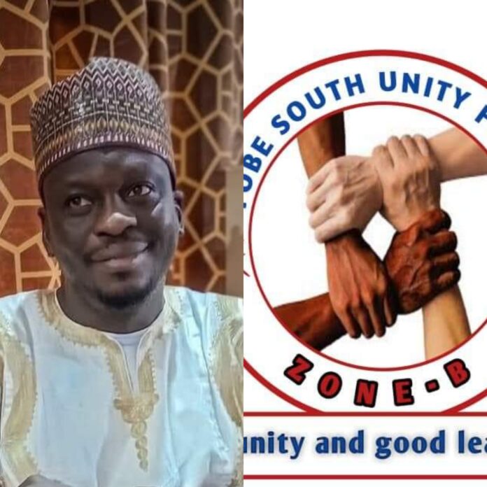 Hassan Bomai Joda, chairman of the Yobe South Unity Forum.