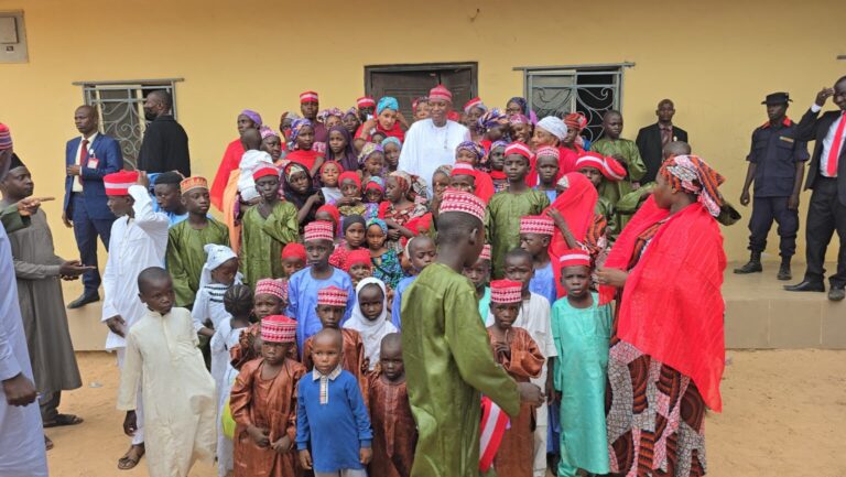 Gov Yusuf adopts 95 orphans in celebration of Nigeria’s 64th Independence