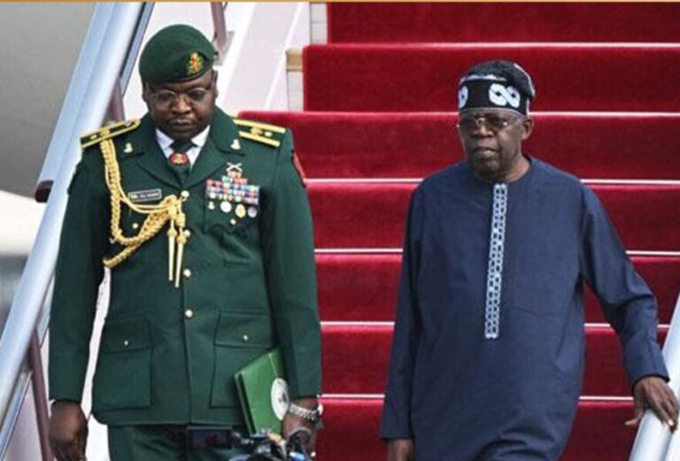 Tinubu arrives Brazil for G20 Summit