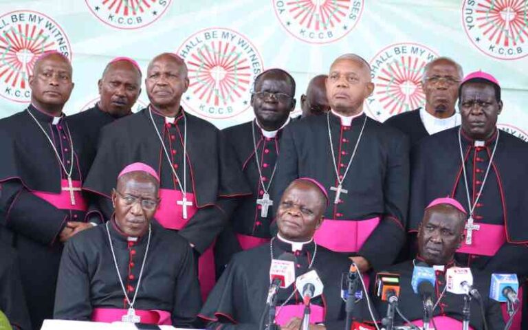 Catholic bishops reject Ruto’s Sh12.3m donation, urge action on corruption