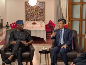 Korean Embassy hosts dinner in honour of CGC Adeniyi (Pictures)