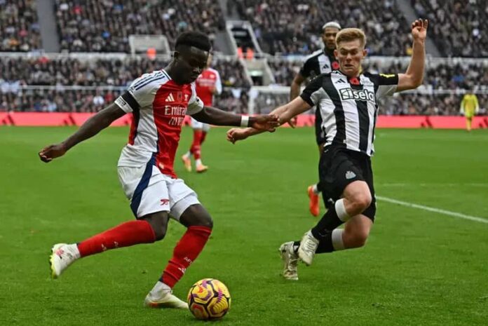 EPL: Arsenal fall 0-1 at Newcastle, title hopes fade