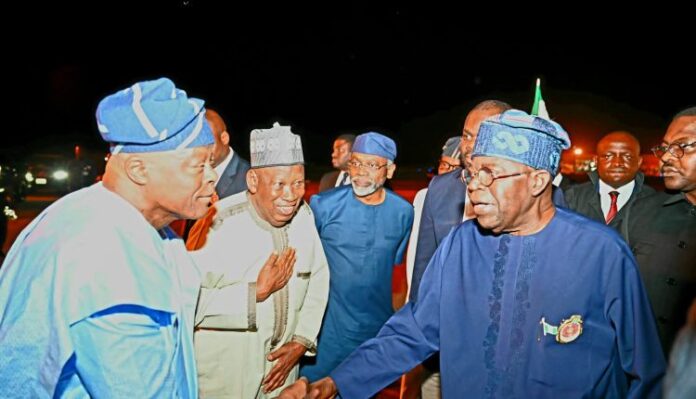 Tinubu returns to Abuja from Saudi summit