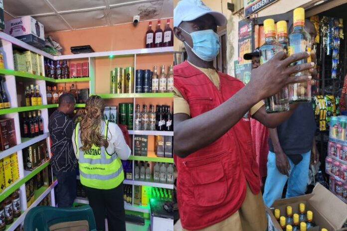 NAFDAC seizes millions worth of counterfeit wines in Nasarawa