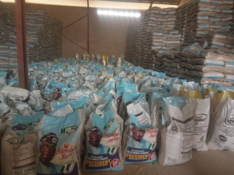 Warehouse housing FG’s repackaged rice palliatives uncovered