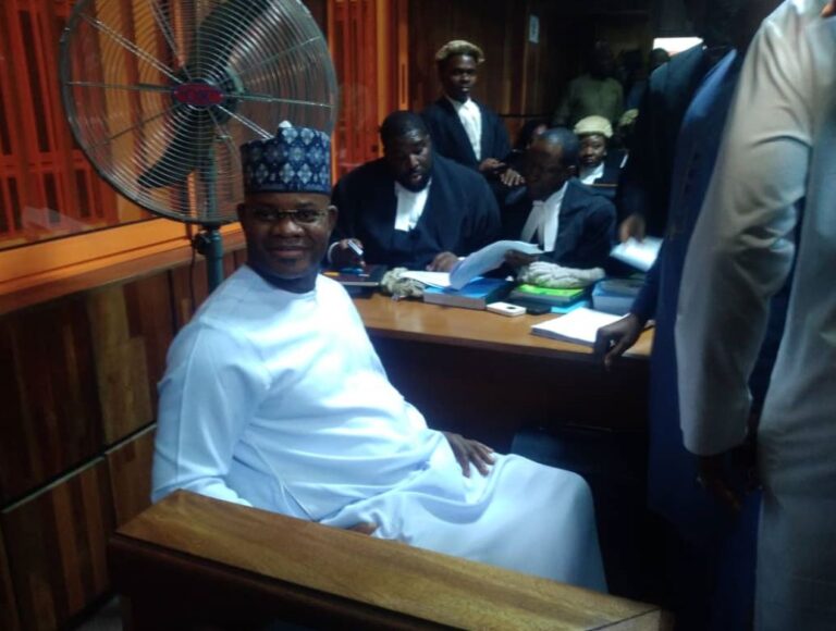 Alleged ₦110bn Fraud: Yahaya Bello arrives FCT court 