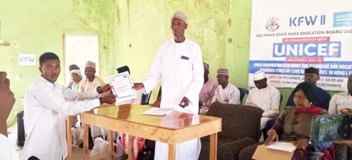 UNICEF empowers 4,500 vulnerable individuals in Adamawa with skills training