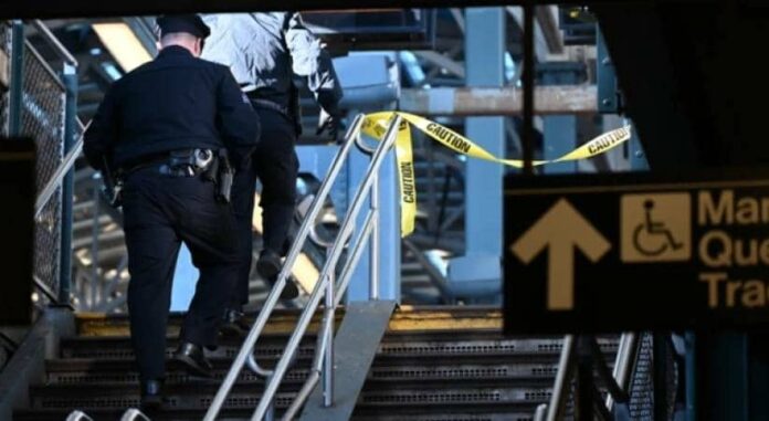 Woman dies after being set on fire inside US train