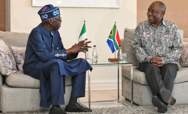 Tinubu to Co-chair 11th session of Bi-National Commission with President Ramaphosa