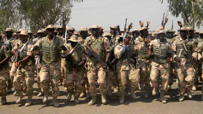 Troops thwart terrorist attack, arrest 2 suspects with illegal weapons