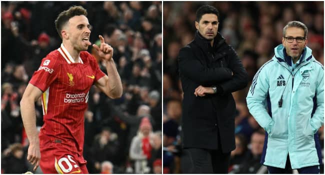 Jota saves Liverpool in epic 10-man battle, Arsenal's title hopes stumble in frustration