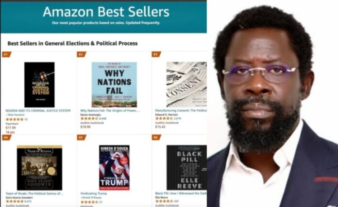 Amazon lists Dele Farotimi’s book on Afe Babalola’s alleged influence on Nigerian judiciary as worldwide best seller