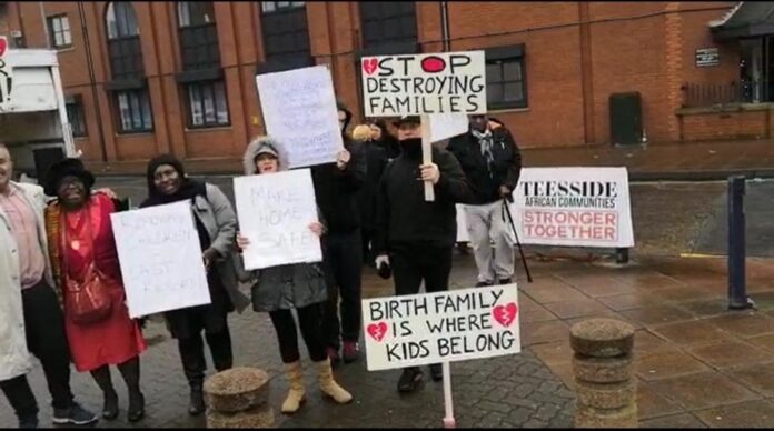 UK-based Nigerian mother cries for help after Social Services take kids away, husband arrested UK-based Nigerian mother cries for help after Social Services take kids away, husband arrested