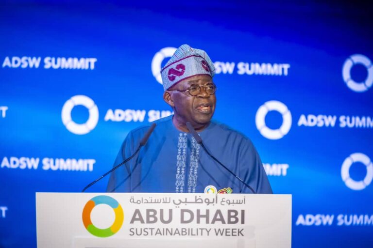 ADSW2025: Tinubu calls for inclusive climate action in Africa