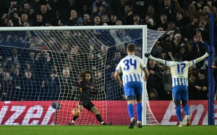 Chelsea crash out of FA Cup at Brighton