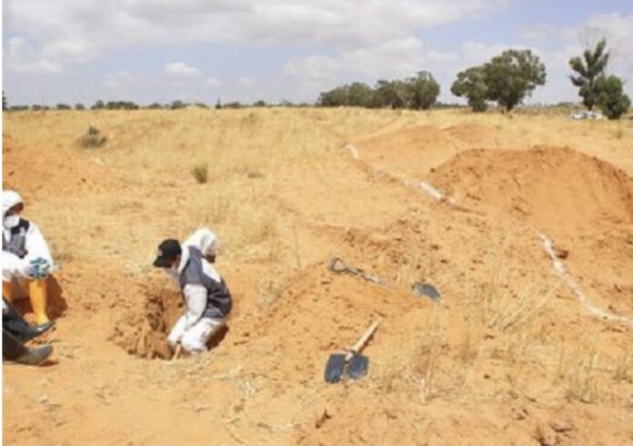 Libyan gov't uncovers mass grave for migrants, rescues 76 from torture