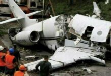 Lawmaker, 15 others die in devastating plane crash 19 feared dead as military plane crashes in residential area