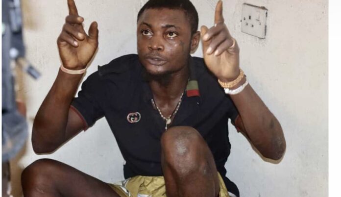 Residents capture man for vandalising newly-repaired electrical assets