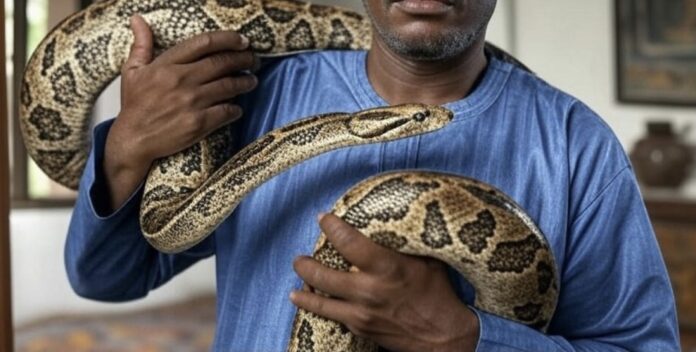 APC governor's aide suspended for bringing snake to gov't house