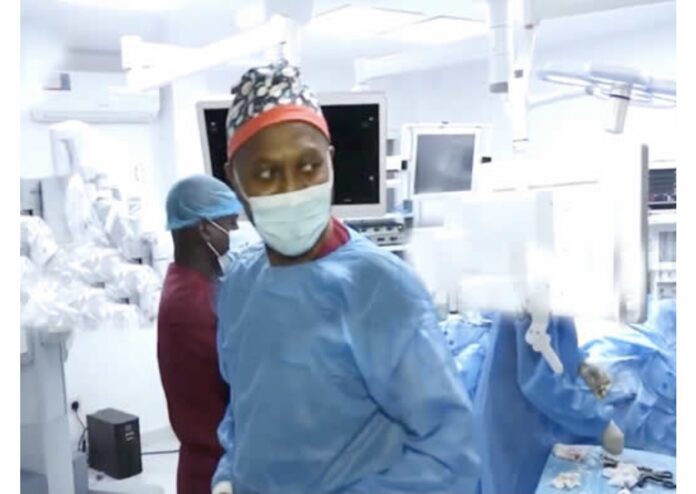 Surgeon performs successful robotic prostate cancer surgery in Lagos